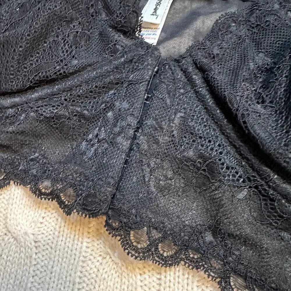Gossard Black Lace Bustier sz 42D Gossard Superboost Plunge Bra - Picture 7 of 11